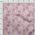 thumbnail image 3 of oneOone Polyester Lycra Light Pink Fabric Leaves Fabric For Sewing Printed Craft Fabric By The Yard 56 Inch Wide, 3 of 5