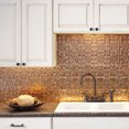 thumbnail image 2 of Fasade Decorative Vinyl Backsplash Kit Polished Copper Finish, 2 of 6