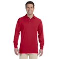 thumbnail image 1 of Jerzees Adult 5.6 oz. SpotShield Long-Sleeve Jersey Polo - 437ML, 1 of 1
