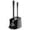 Black, variant on MR. SIGA Toilet Plunger and Bowl Brush Set with Holder, Bathroom Cleaning , Black, 1 Set,for Adults