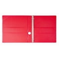 thumbnail image 4 of Pen + Gear 1" Deluxe View Vinyl Binder, O-Ring, RED, 4 of 4
