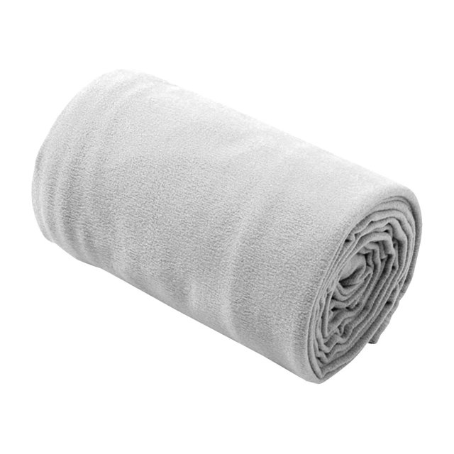 jinwen Doublure de Sac de Couchage en Polaire Drap de Voyage Couverture de Randonnée Machine Compacte Gris Clair