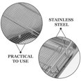 thumbnail image 2 of PENIKOKO 2pcs Crisper Tray for Oven Stainless Steel Frying Tools for Home Cooks, 2 of 7