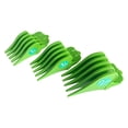 thumbnail image 2 of 3 Pcs Peignes de Limite de Cheveux 32mm 38mm 51mm Garde de Coupe Accessoire Vert, 2 of 8