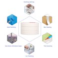 thumbnail image 3 of Car Paint Tape High Temperature Proof White Automotive Refinish Masking Tape for Crafting, 3 of 7