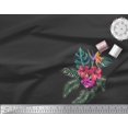 thumbnail image 2 of Soimoi Poly Georgette Fabric Floral & Leaves Tropical Print Fabric by the Yard 42 Inch Wide, 2 of 2