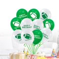thumbnail image 3 of 11 Pcs Ballon de Fête Rugby Football Ballon en Latex Ballon d'Anniversaire avec Ruban, 3 of 7
