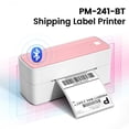 thumbnail image 2 of Bluetooth Thermal Label Printer Wireless Small Shipping Label Printer 4X6 Compatible ,Improve Efficiency, 2 of 6