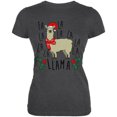 thumbnail image 1 of Christmas Fa La Llama Juniors Soft T Shirt, 1 of 1