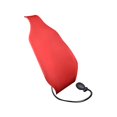 thumbnail image 2 of jinwen Car Lumbar Support Cushion Anti Slip Adjustable Comfortable Easy Installation PU Red, 2 of 7
