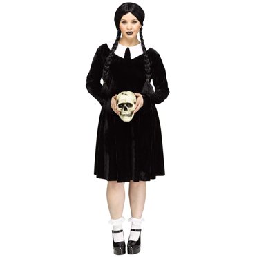 Women's Plus Size Gothic Girl Costume