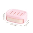 thumbnail image 1 of Yhmxh Spring Cleaning Kit BPA-free Suction Cup Wall-mounted Soap Box Bathroom Double Soap Rack With Sponge Cleaning Soap Box Household Soap Rack Microfiber Cleaning Cleaning Supplies Car Cleaning, 1 of 2