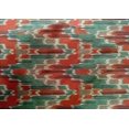 thumbnail image 4 of oneOone Cotton Silk Fabric Chevron Kasuri Printed Craft Fabric BTY 42 Inch Wide, 4 of 4