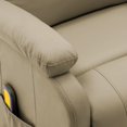 thumbnail image 2 of vidaXL Electric Massage Chair Cappuccino Faux Leather, 2 of 5