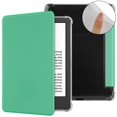 thumbnail image 1 of LNGOOR Étui Intelligent à Rabat pour Kindle Paperwhite de 7 Pouces 12e Génération Sorti en 2024 et Kindle Colorsoft Signature Edition de 7” Étui en Cuir PU Ultra Mince Housse Souple TPU Transparente Noir, 1 of 7