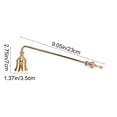 thumbnail image 3 of Stainless Steel Candle Snuffer with Long Handle for Jar Candles and Pillars – 9 Inch Candle Extinguisher Accessory for Safely Putting Out Wick Flame and Home Decor, 3 of 9