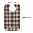 thumbnail image 2 of WALFRONT 3Colors Waterproof Adult Elder Mealtime Bib Washable Dinning Aid Clothes Protector, 2 of 11