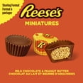 thumbnail image 2 of REESE'S Miniatures PEANUT BUTTER CUPS Candy, 900g, 2 of 7