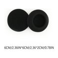 thumbnail image 2 of VONKY Coussinets d'Écouteurs Casque Rond Coussinets Antibruit Pièce de Réparation Remplacement pour AKG K402 K403 Écouteurs 60MM 1Ensemble, 2 of 6