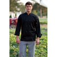 thumbnail image 1 of Uncommon Threads 0402-0103 Classic Chef Coat 10 Buttons in Black - Medium, 1 of 1
