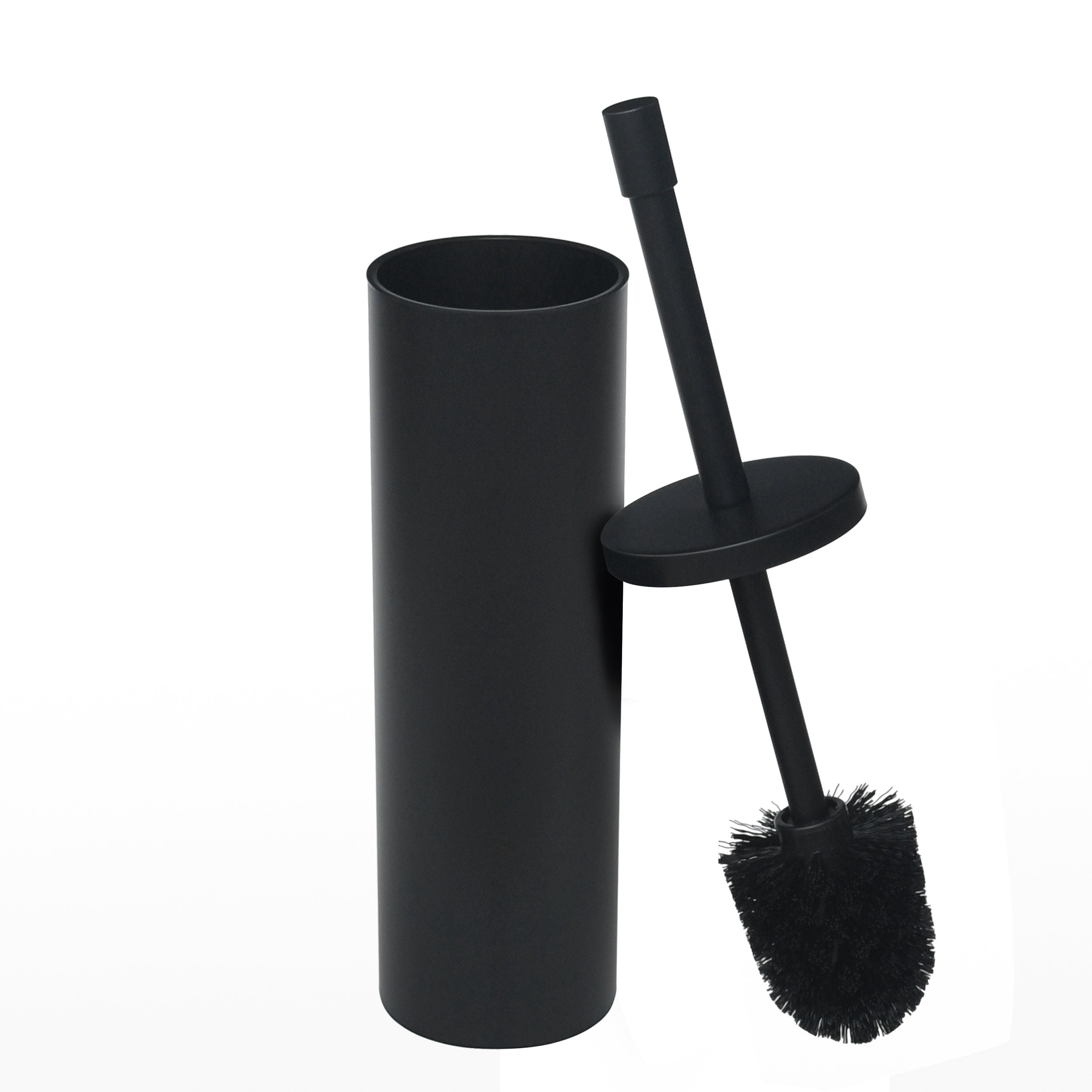 Brosse de toilette et support en métal,  Better Homes & Gardens, noir mat