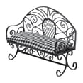 thumbnail image 2 of Miniature Bench, Miniature Furniture Cute Appearance Miniature Size Lightweight Portable Fine Workmanship Beautifully Designed  For Garden For Dolly House, 2 of 8
