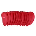 thumbnail image 5 of facefd 12 Pieces Waterproof PU Leather Golf Iron Head Cover Headcover Set Red, 5 of 5
