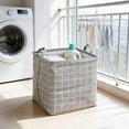 thumbnail image 4 of Storage Basket Gift Shelf Basket Storage Bin Nursery Basket Organizer Box For Room Deco Gray, 4 of 6
