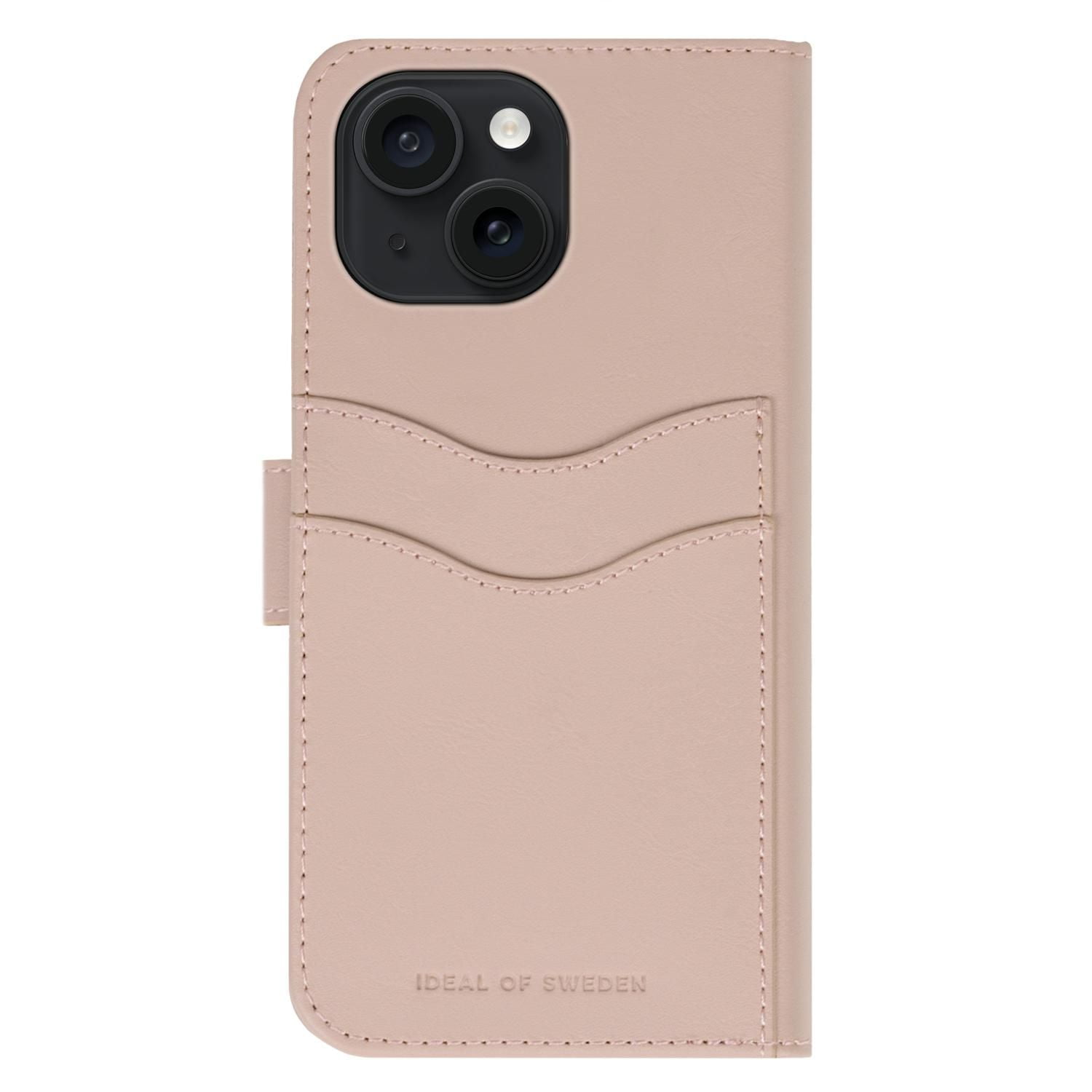 Ideal of Sweden Portefeuille Magnétique+ Rose pour iPhone 15 Pro