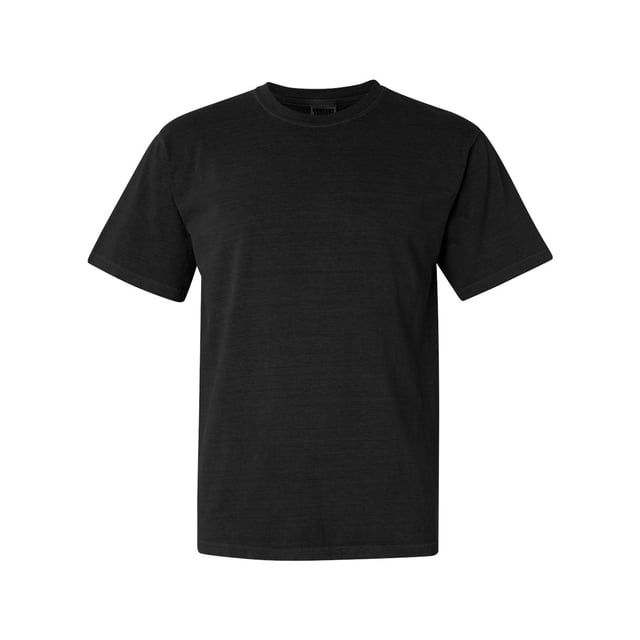 Comfort Colors T-Shirt Épais Teint en Pièce, 2TG, Noir