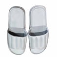 thumbnail image 1 of Mens and Womens Home Slippers Simplicity Solid Color Quick Drying Soft Sole Comfortable Non-Slip Indoor and Outdoor EVA Slippers Gray-05, 1 of 1