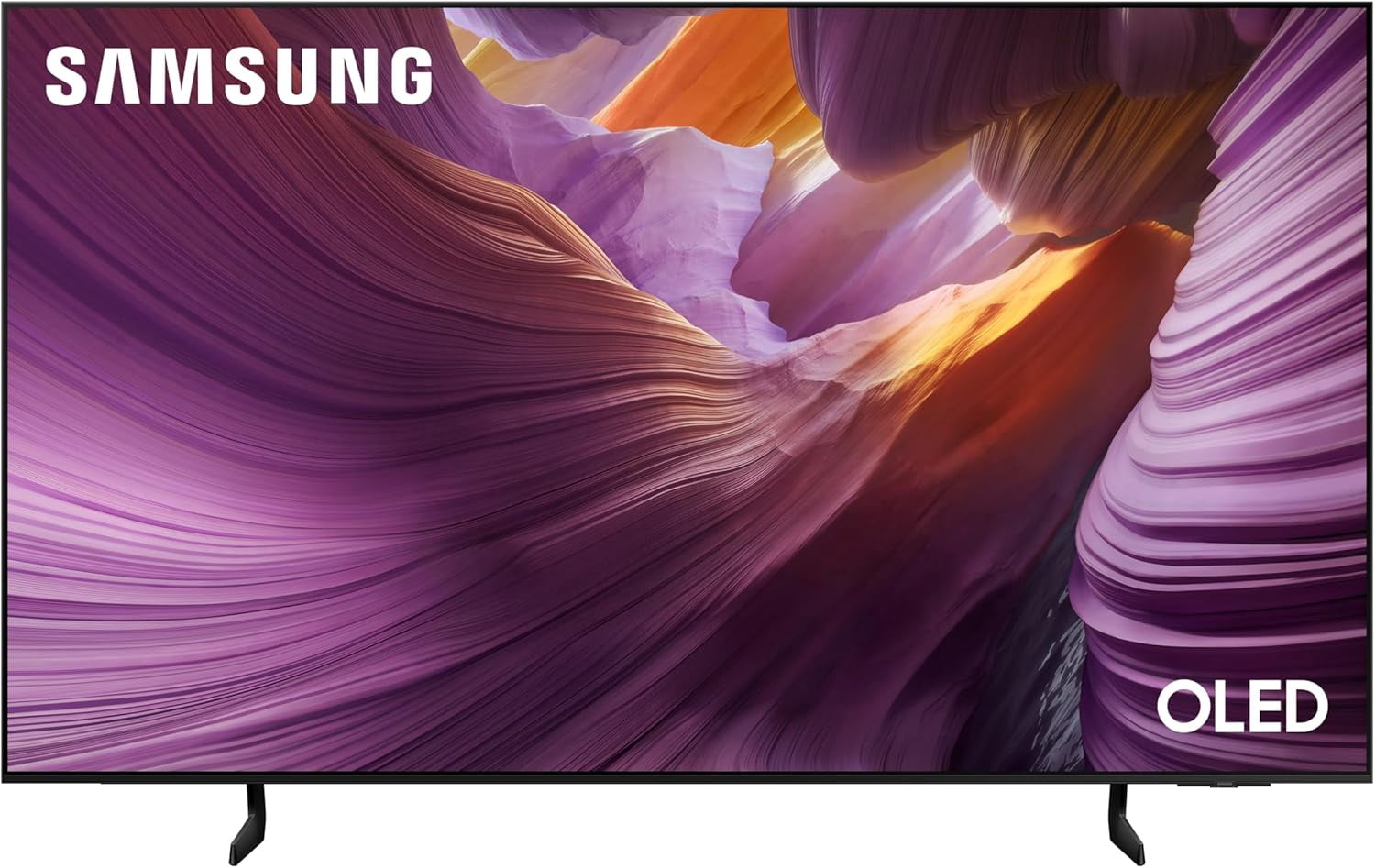 Samsung 55 Inch OLED S84F 4K Smart TV 120Hz HDR AI Gen 2 Processor (QN55S84FAFXZC) - Open Box