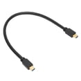 thumbnail image 1 of DP à Mini DisplayPort, DP Mâle à DP Mâle 30cm 32,4gbps pour Ordinateur pour DVD pour Télévision, 1 of 8