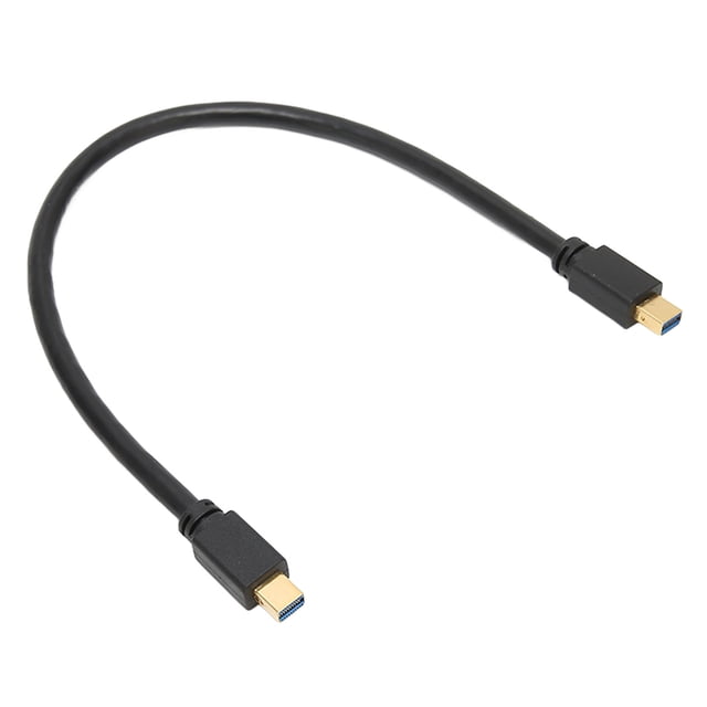 DP à Mini DisplayPort, DP Mâle à DP Mâle 30cm 32,4gbps pour Ordinateur pour DVD pour Télévision