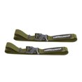thumbnail image 1 of QualitChoice 1/2/3/5 Ensemble de Ceinture Nouée 2X Bagage Sangle de Lash Cargo Lien Rangement Randonnée Camping Boucle Durable Réglable Valise de Voyage Vert Foncé/m 1 Pce, 1 of 6