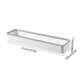 thumbnail image 3 of Dvkptbk Étagère de Rangement Salle de Bain Étagère de Toilette Supérieure Murale Sans Perçage Étagère de Salle d'Eau Durable Capacité de Charge Élargie Organisation et Rangement, 3 of 7