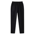 thumbnail image 1 of FAIWAD Men's Elastic Waist Drawstring Sweatpants Casual Loose Solid Color Joggers Athletic Trousers, 1 of 5