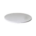 thumbnail image 1 of Dalazy Round Shaped Tablecloth Waterproof Table Cloth Wedding Party Banquet Desk Cover Accessory Dining Room Restaurant White, 1 of 6