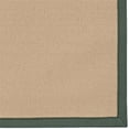 thumbnail image 2 of Linon Athena Cotton Rug in Sisal and Green-1'10" x 2'10", 2 of 5