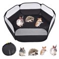 thumbnail image 1 of Small Animal Playpen, 1 Pack Foldable Small Animal Pet Playpen with Storage Bag, 1 of 5