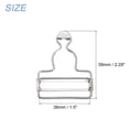 thumbnail image 2 of Unique Bargains Overall Buckles, 12 Pack Retro Metal Suspender Replacement Buckles 38mm, 2 of 5