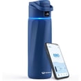 thumbnail image 1 of Bouteille d'eau intelligente bleu magnétite - 24 oz, 1 of 3