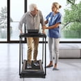 thumbnail image 4 of Costway Tapis Roulant de Marche 2,5 HP avec Longues Mains Courantes pour Aînés Capteurs de Pouls Écran LED, 4 of 10