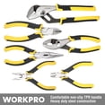 thumbnail image 4 of WorkPro Pliers Set -6 Piece,Long Nose,Diagonal,Slip Joint,Groove Joint,Mini Long Nose & Diagonal Pliers, 4 of 4