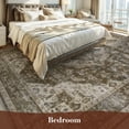 thumbnail image 3 of -Area Rug X Rugs for Living Room- Machine Washable Rug-Soft Living Room Rug-Vintage Non Slip Carpet-Rugs for Bedrooms Dining Room Living Room Office, 3 of 7