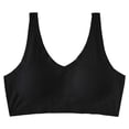thumbnail image 3 of Seamless Comfort Bras for Solid Color T Shirt Wear with Smooth Back Design Everyday Support Everyday Back Smoothing Full Coverage Wireless bra, 3 of 4