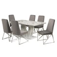 thumbnail image 2 of Brooklyn 7-Piece Dining Set, Grey, 2 of 2
