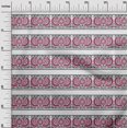 thumbnail image 2 of oneOone Polyester Lycra Fabric Geometric|Leaves & Floral Block Fabric Prints By Yard 56 Inch Wide, 2 of 4