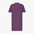 thumbnail image 5 of BEFOKA Robe pour Femme Grande Taille, Liquidation de Robes d'Été pour Femmes, Robe Unie Grande Taille à Manches Courtes et Col avec Poches pour Femme, 5 of 5