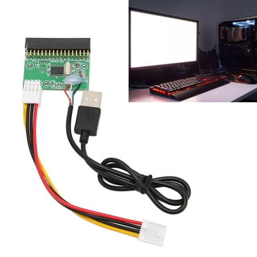 1.44MB 3.5in Connecteur de Lecteur de Disquette, Plug And Play Opération Simple 34 Broches à USB Adaptateur de Câble Matériel PCB pour Carte Mère